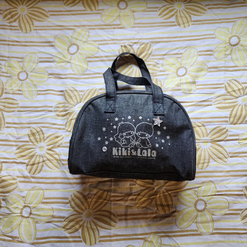 Sanrio Black Shoulder Bag with Star Charm